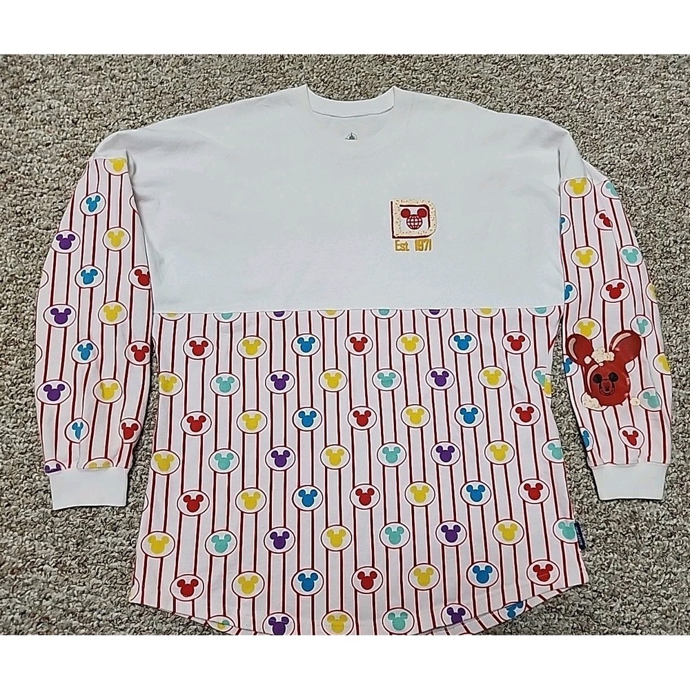 Mickey Mouse Balloons and Popcorn Spirit Jersey Adults – Walt Disney World (Med)